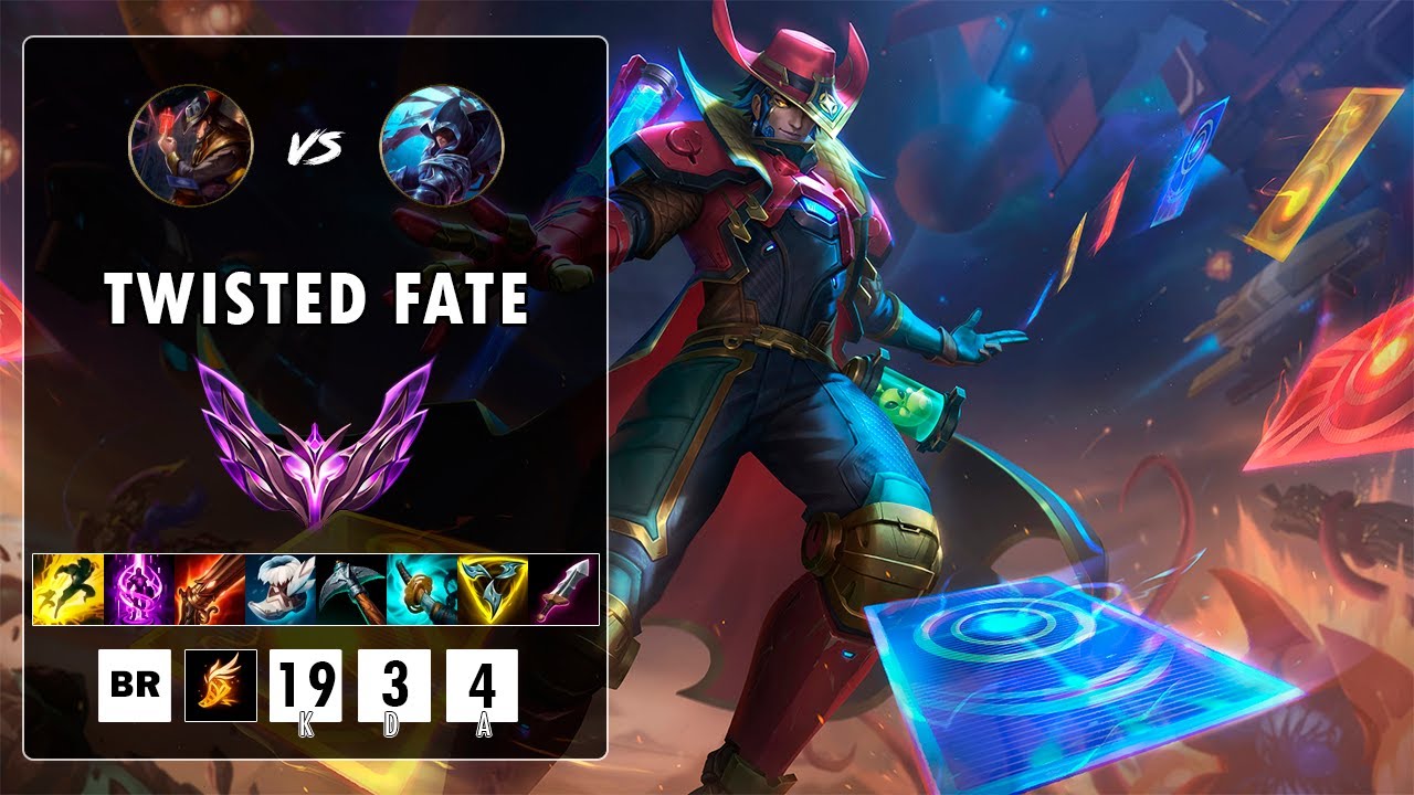 Twisted Fate vs Talon: 🃏✨💫 Twisted Fate AD Brilla en la Grieta del Invocador | Parche 14.2