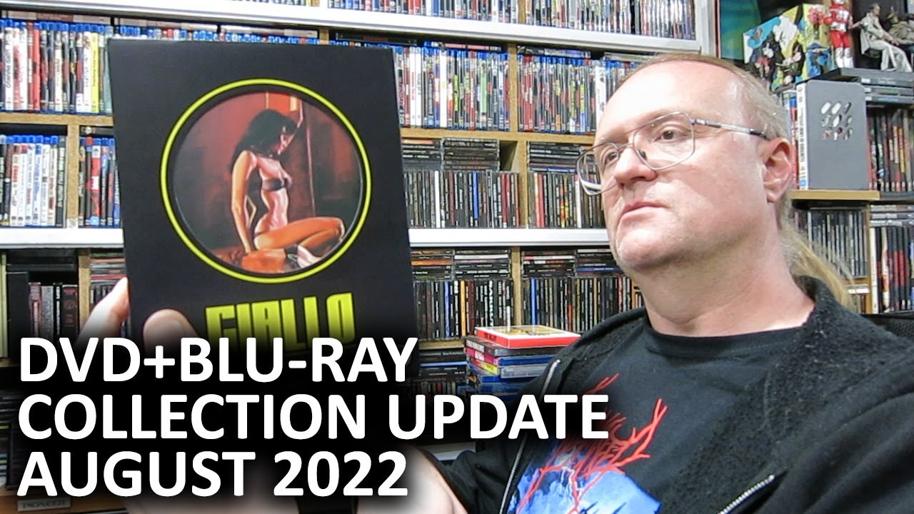 DVD / BLU-RAY Movie Collection Update - August 2022 (Horror / Action / Sci-Fi / Kung-Fu)