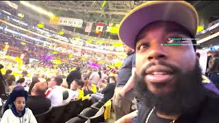 FlightReacts To Cash Taking Baby Mama To Lakers Vs Nuggets Game And This HAPPENED!