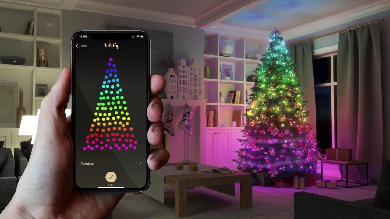 OBEST Guirlande Lumineuse，guirlande noel sapin avec Contrôle APP