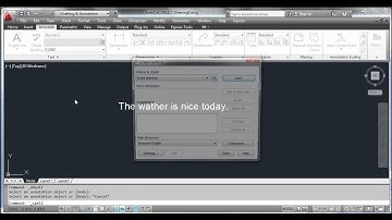 The CHECK SPELLING Command - AutoCAD