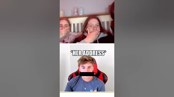 TELLING PEOPLE THEIR NAME AND ADDRESS ON OMEGLE - #shorts