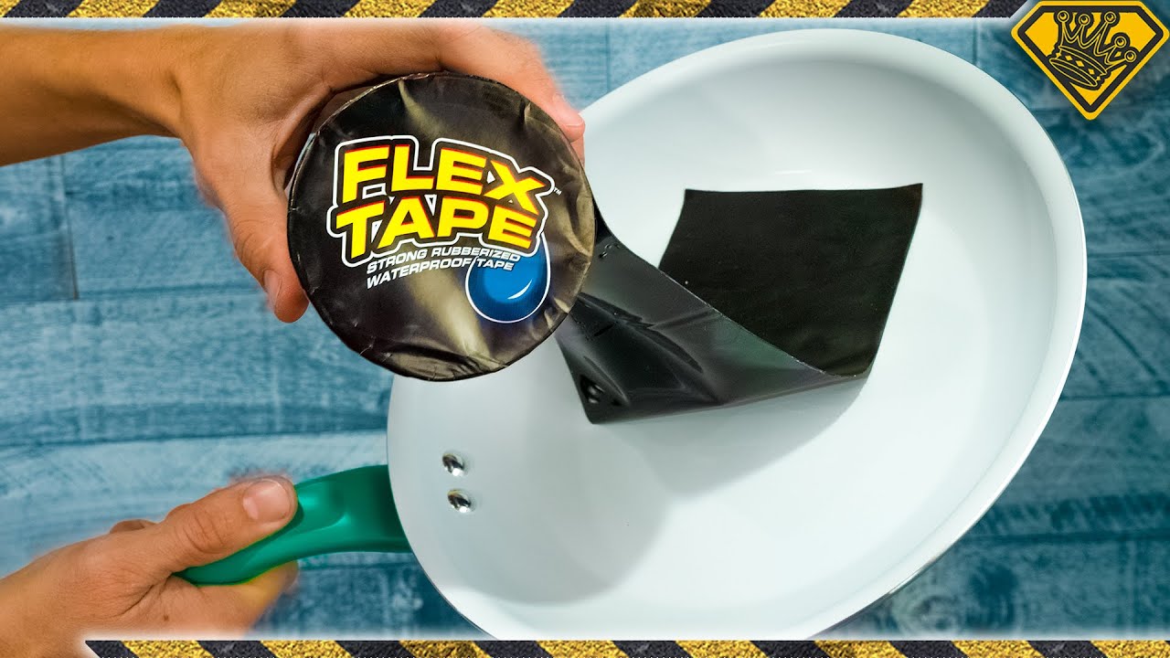 Will Flex Tape Stick to a Nonstick Pan?
