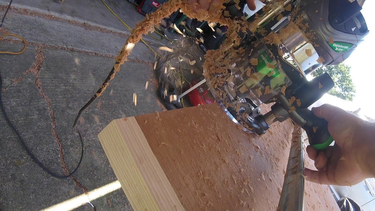 My First Actual Breadboard Table Ends - YouTube