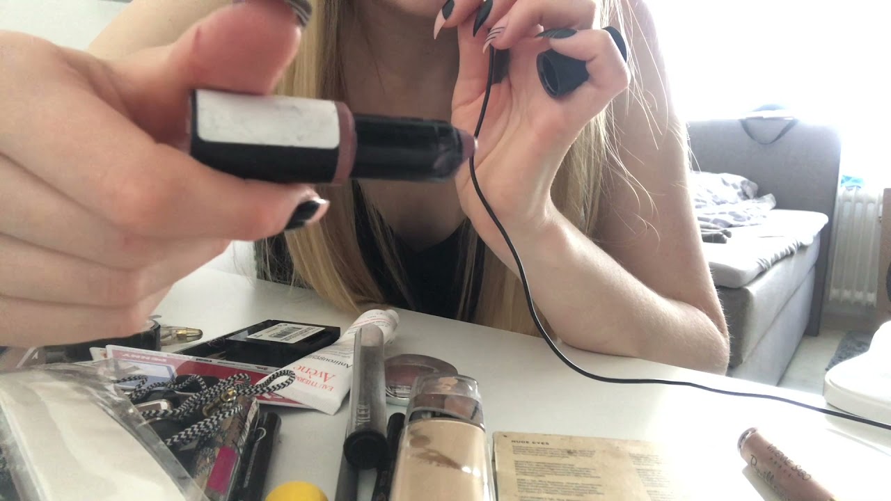 АСМР Расхламление / Выбрасываю косметику / ASMR