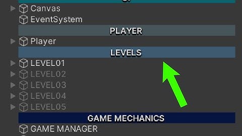 Unity Quick Tips: Changing Unity Hierarchy Item Colors in 10 Lines of code | #UnityTips 001