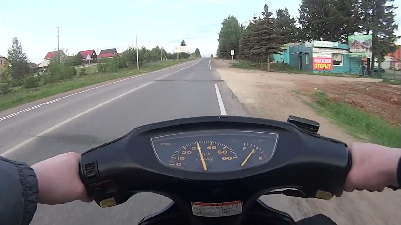 Как пройти обкатку на мопеде