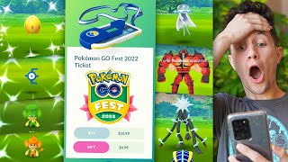 Pokémon GO Fest 2022: Finale em 27 de agosto de 2022