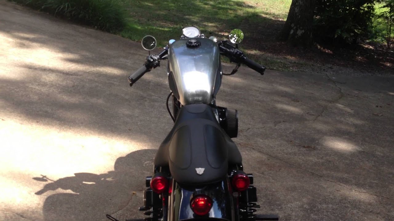 Harley Forty Eight Cafe Racer Images