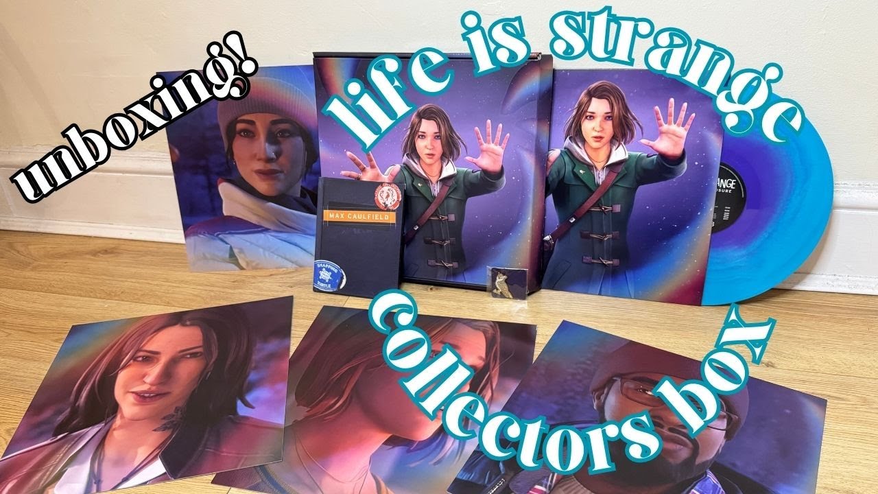 Life Is Strange Double Exposure Collectors Box & Vinyl UNBOXING