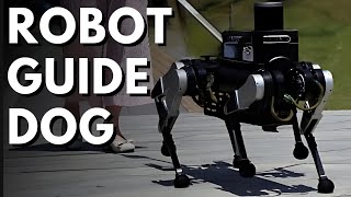 China Presents new Robot Guide Dog that will Replace Conventional Dogs!