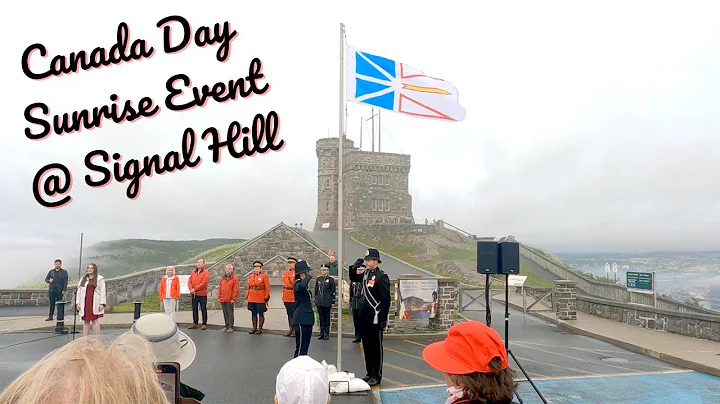 Canada Day Sunrise Event-2022 | Signal Hill National Historic Site |St.John's