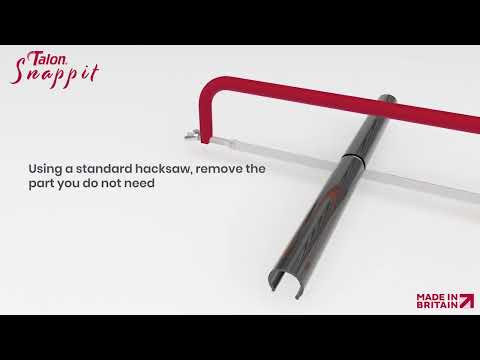 Watch how to fit Talon Snappit pipe covers