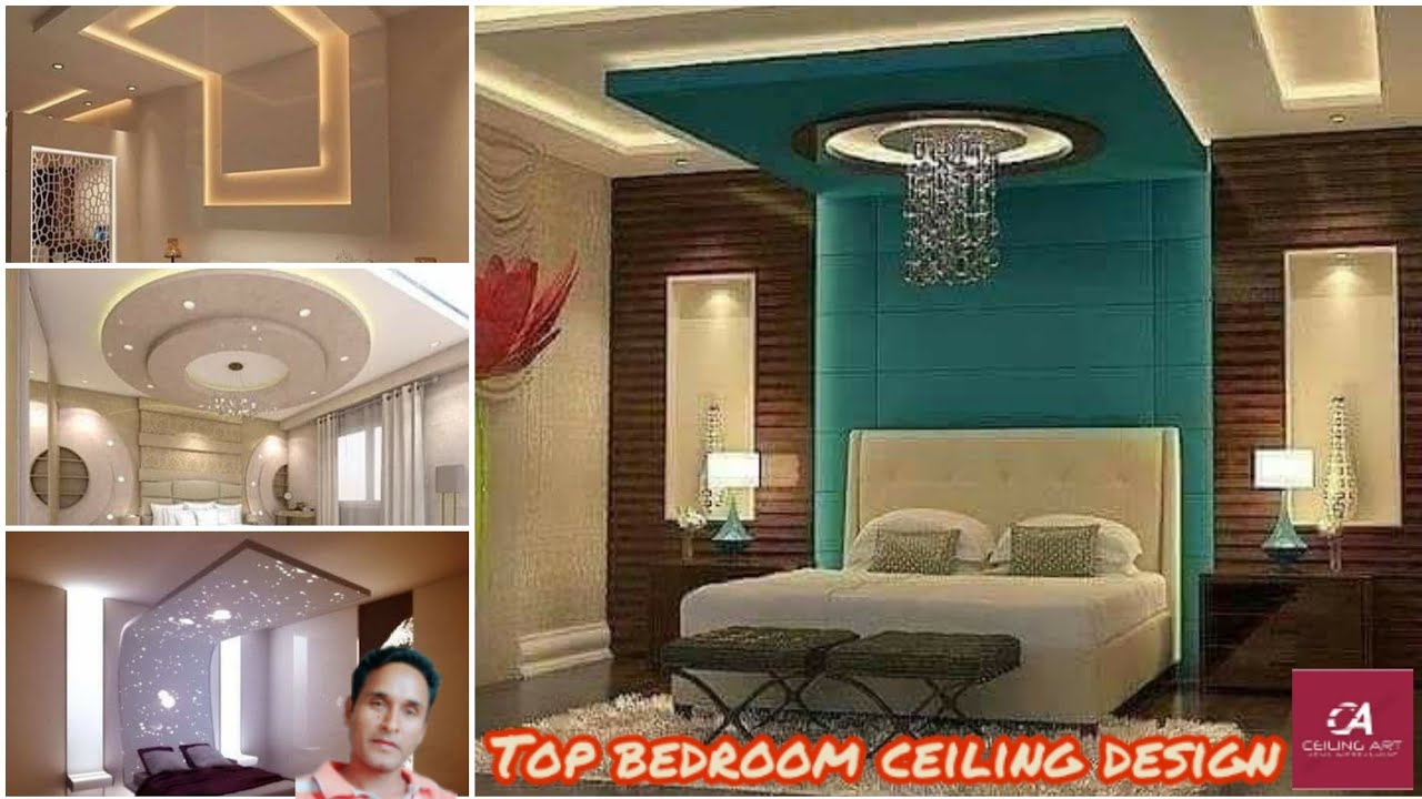 60 Top bedroom ceiling with background panels design idea/celling art - | Ceiling Panel design, Design