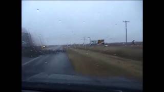 Kansas Trooper Has Close Call With Jackknifed SemiTruck