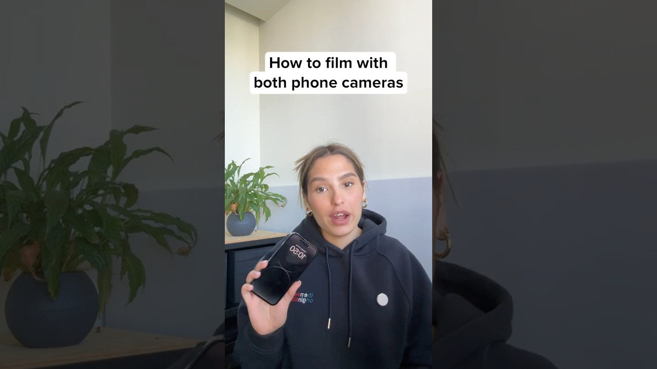 Front. Back. Same time. | Record using both cameras simultaneously with Detail app