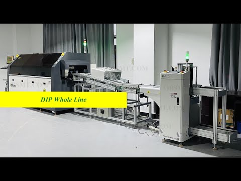 DIP Line,THT Line,PCB Assembly Line,PCB Soldering Machine,PCB Welding Machine-OBSMT(OUBEL GROUP)