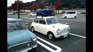 ミニトラベラーと行く。ミニマグキャンプ　【Morris Mini Traver】