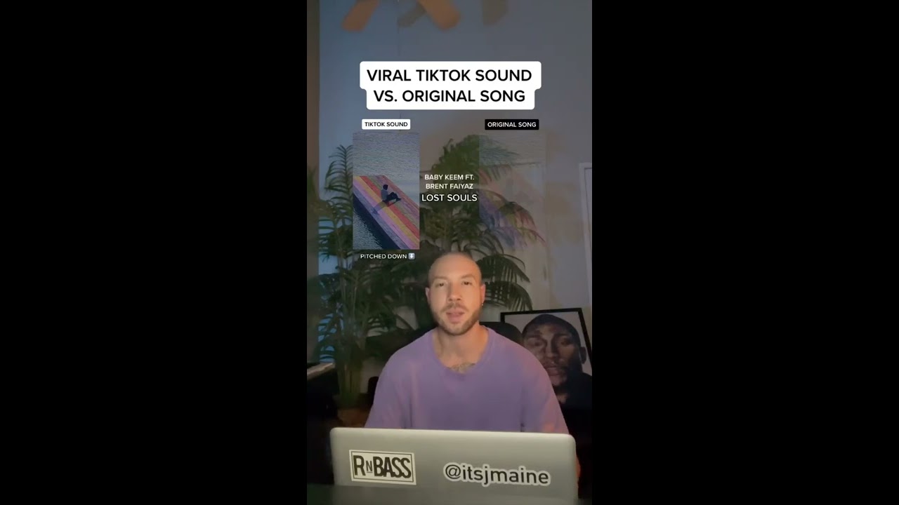 Viral TikTok Sound Vs Original Song Baby Keem Ft Brent Faiyaz Lost Souls Shorts Tiktok Music