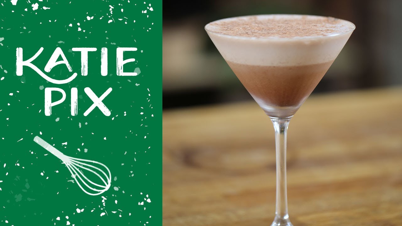 Frozen Hot Chocolate Martini Recipe Katie Pix YouTube