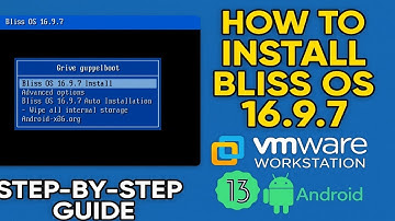 Install Bliss OS 16.9.7 on VMware Workstation 🔥 | Run Android 13 on Windows PC (Step-by-Step Guide)