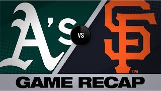 Condensed game: kevin pillar hits a go-ahead rbi double and stephen
vogt's 3-run home run caps off an 8-run 8th inning in the giants 10-5
win don't forget to...