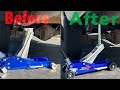 How to convert a car jack into a high lift off road truck jack  911 motorsports jack conversion