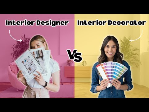 What's the BIG Difference Between an Interior Designer and Decorator?