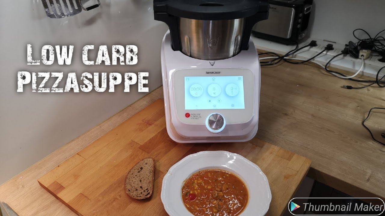 Low Carb Rezepte Monsieur Cuisine Connect Pizzasuppe Low carb /Monsieur Cuisine Connect - YouTube