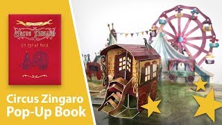 Circus Zingaro: A Pop-Up Book by Tina Kraus