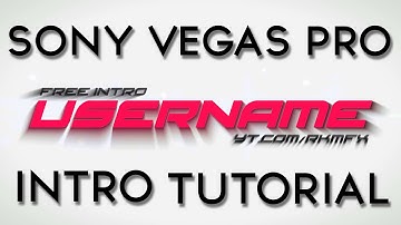 How to Make 3D Intro in Sony Vegas Pro 13