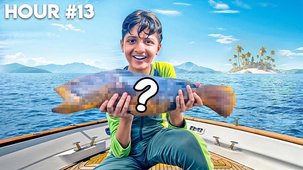 EAT ONLY WHAT WE CATCH FOR 24 HOURS !