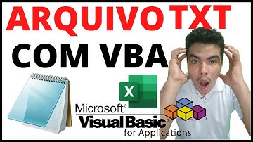 Gravar Dados do Formulario  Excel em Arquivo TXT, como Enviar dados do Formulario p/ arquivo TXT VBA