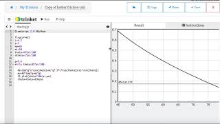 The Ladder Problem Part II: What happens as you change the lean angle?