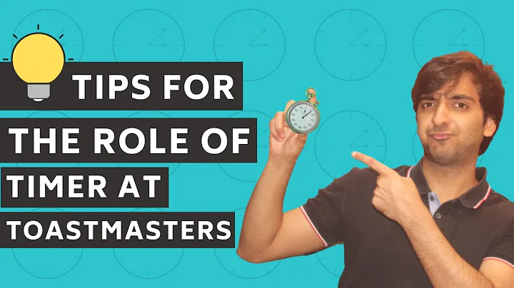 Perform the Role of Timer at Toastmasters (Tips and FREE Script)