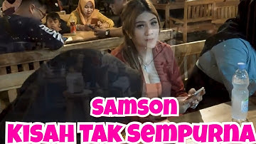 SAMSONS -  KISAH TAK SEMPURNA (LIRIK)  LIVE AKUSTIK COVER BY TRI SUAKA