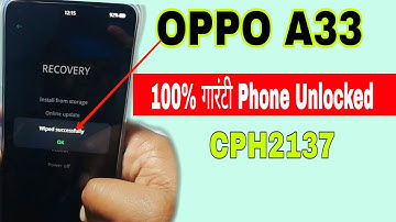 Oppo A33 (CPH2137) Hard Reset || Oppo A33 ka lock kaise tode, How to hard reset oppo A33 without PC.