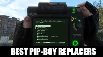 Best 5 Pip-Boy Replacer Mods for Fallout 4