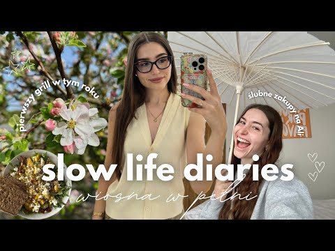 SLOW LIFE DIARIES🤍 ślubne zamówienie z AliExpress🛒 szykuję niespodziankę👀 pierwszy grill🥓