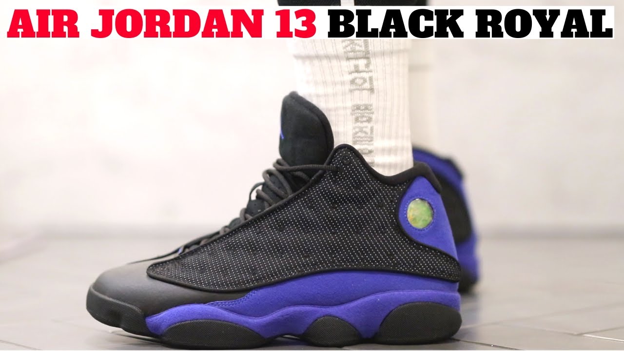 jordan 13 black purple