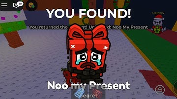 How To Get Noo My Present In Find The Brainrot | Roblox