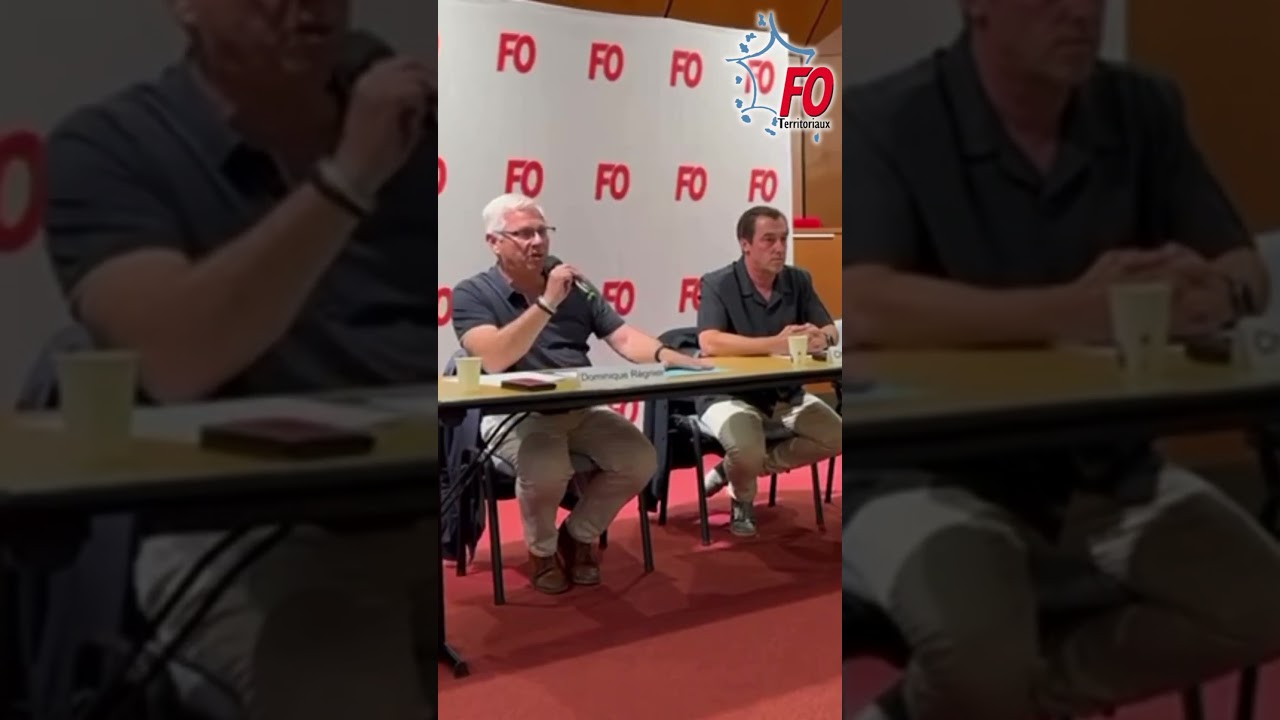 📣 FO Fonction publique en conférence de presse à la Confédération !