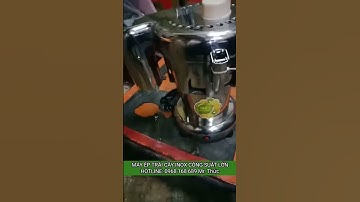 Máy Ép Trái Cây Công Nghiệp|Máy Ép Trái Cây Công Suất Lớn Inox 100%