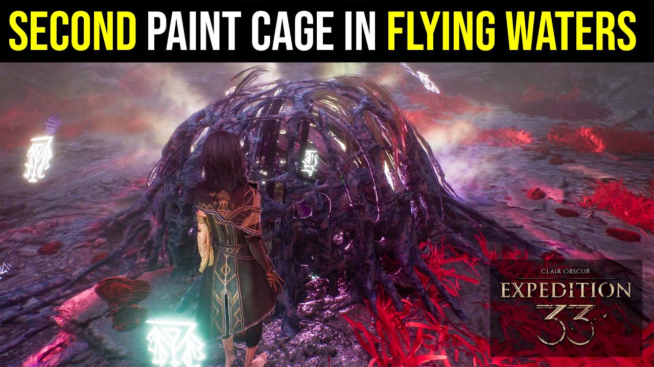 Second Paint Cage Lock Location in Flying Waters Clair Obscur Expedition
