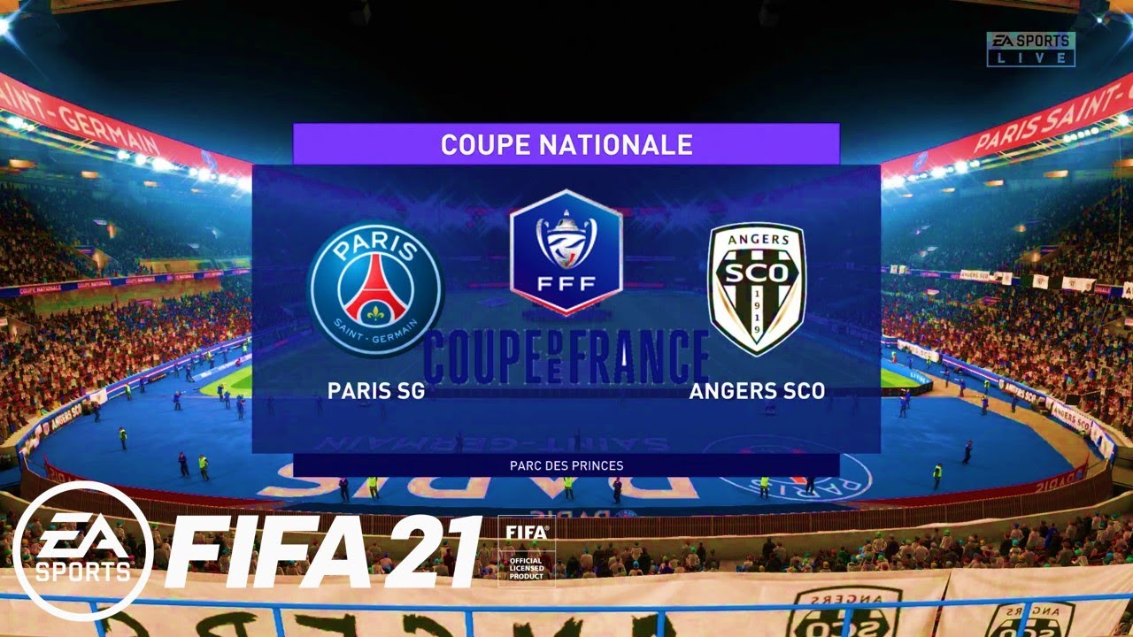 Fifa 21 Coupe De France 21 Psg Vs Angers Next Gen Gameplay Youtube