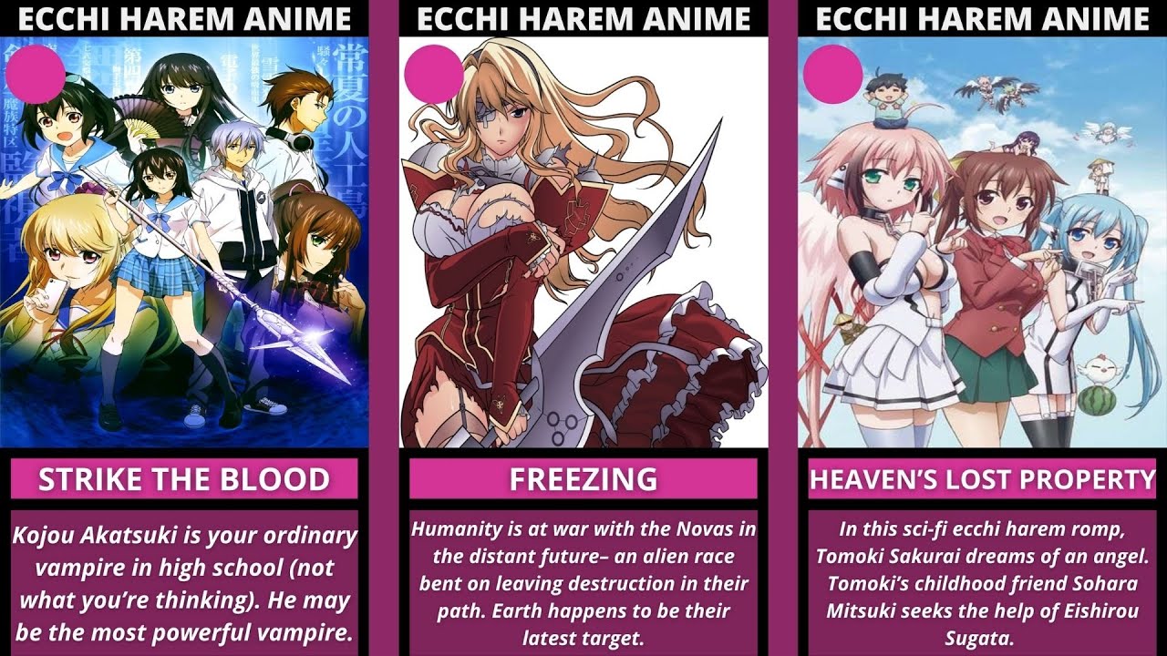 The 15 Types of Harem Girls You Will Encounter in Harem Anime