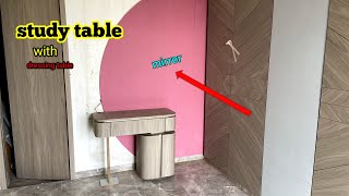 stylish Study table 🔥🔥 || round study टेबल by interior wood designer 397 views 13 days ago 1 minute, 13 seconds