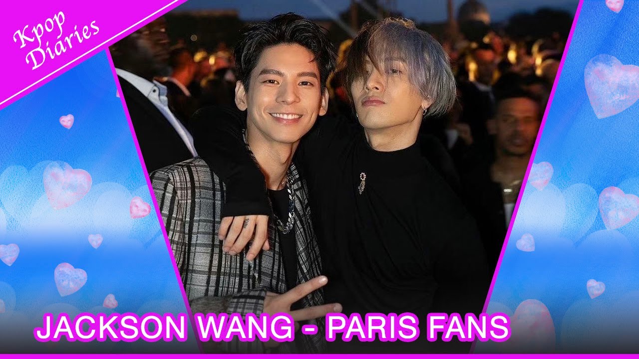 Jackson Wang encountered endless Paris fans 