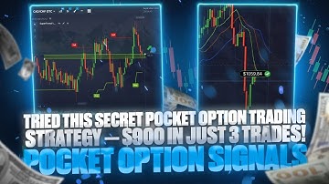 3 TRADES ➜ $900+ WITH THIS POCKET OPTION TRADING STRATEGY  | SMART BINARY OPTIONS STRATEGY