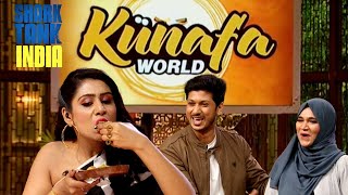 यह HusbandWife Sharks के लिए लाए 'Kunafa With मुनाफ़ा' | Shark Tank India S1 | Family Businesses